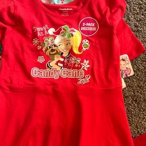 Two pack holiday dresses Jojo Siwa